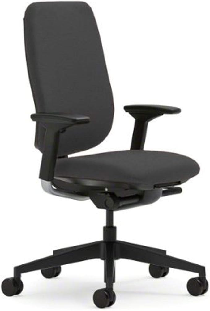 Steelcase Reply Chair, Grey Fabric -