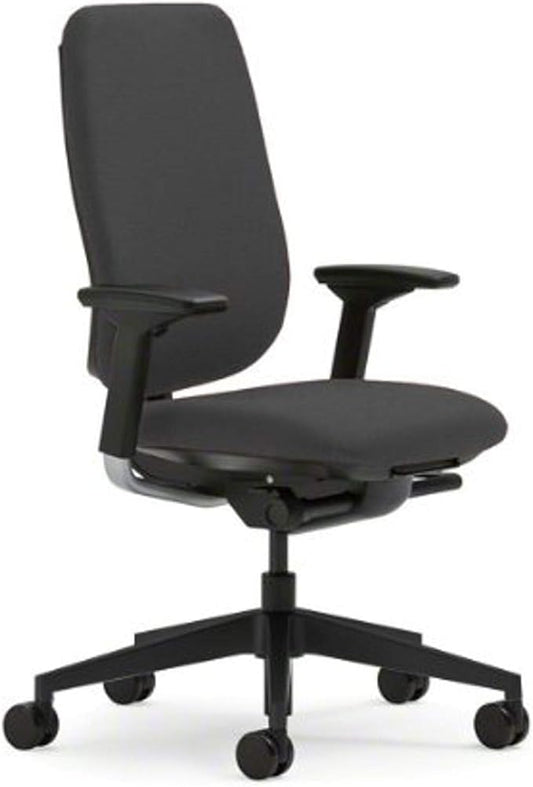 Steelcase Reply Chair, Grey Fabric -