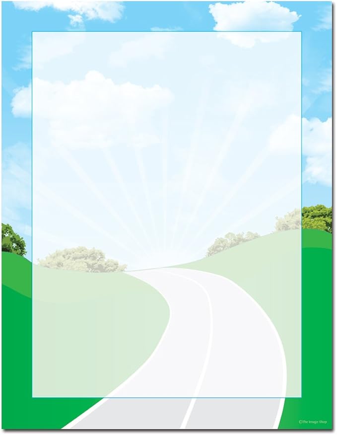 Road Trip Letterhead Laser & Inkjet Printer Paper, 100 pack