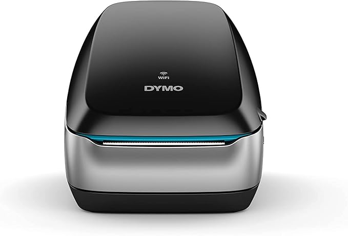 DYMO LabelWriter Wireless Label Printer | Direct Thermal Printer Great for Shipping Warehouse Labels Name Badges Barcodes and More Connect Through Wi-Fi for Home & Office Organization Black