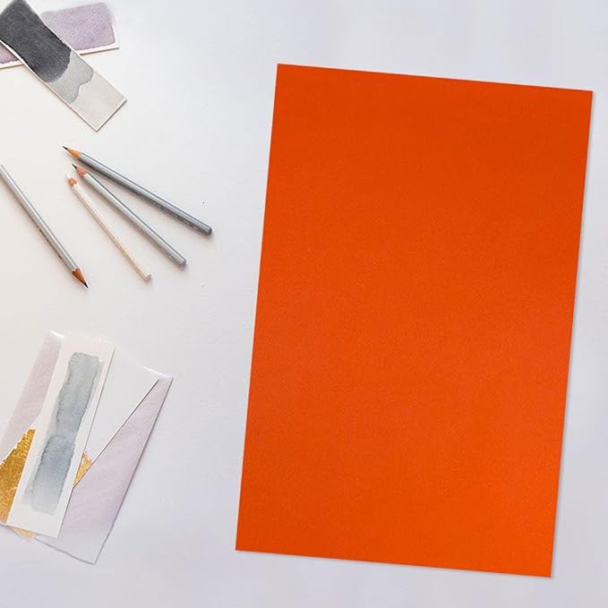 LUXPaper 11" x 17" Paper | Tabloid Size | Mandarin Orange | 80lb. Text | 50 Qty