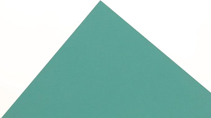 PA Paper Accents Smooth Cardstock 12" x 12" Teal, 65lb colored cardstock paper for card making, scrapbooking, printing, quilling and crafts, 25 piece pack