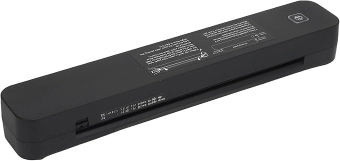 Hyuduo Portable Printer 203DPI Resolution Compact Design USB C Connection Support for iOS and OS X Large Capacity Battery for Home School Office