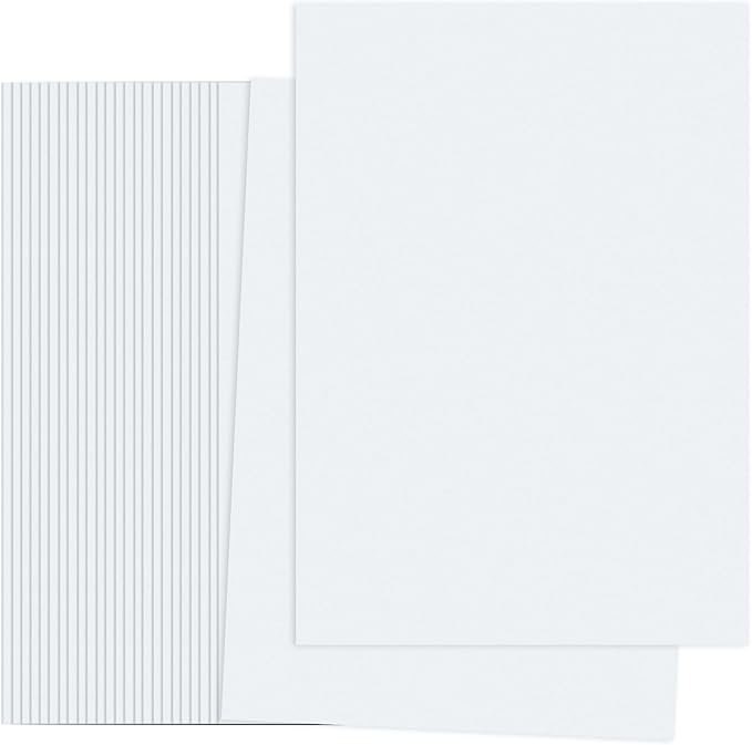 PATIKIL White Colored Copy Paper, 50 Sheets 11.7x8.3" A4 19lb/70gsm Double Sided Colorful Print Paper Bulk Sheet DIY Craft Art Projects Supplies for Printer Origami