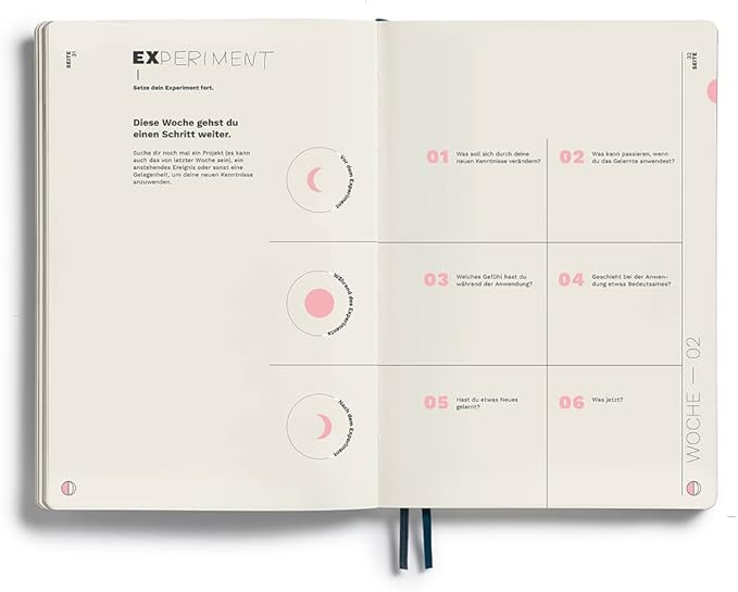 LEUCHTTURM1917 367496 Learning Journal Composition (B5), Flexcover, Black, German