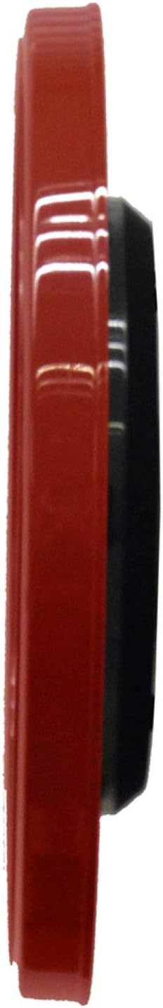 SEIKO QXA756RLH Office Wall Clock, Red, 12 Inch