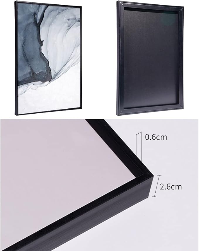 Canvas Framed Wall Art Large Size 24 X 32 Inch X 3 Pieces Of Modern Abstract Simple Posters Prints, Artwork Whether Hanging In The Living room Bedroom Kitchen Office Can Be Aesthetic Wall Decor