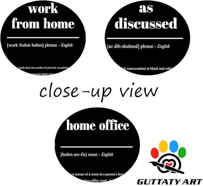 Office Wall Art - 3 Panel Motivational Canvas Art, Inspirational Quote Art for Home & Office, Entrepreneur Words Poster Frame 20'x30'x3Pcs
