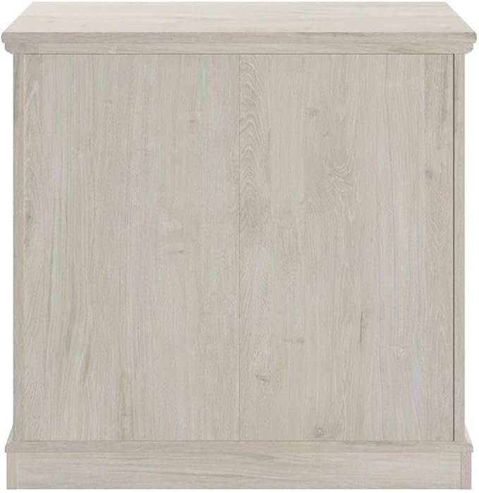 BOWERY HILL 2 Drawers 30" Lateral White Engineered Wood Filing Cabinet Easy Assembly Stationary Legal/Letter/A4 Size for Home, Office