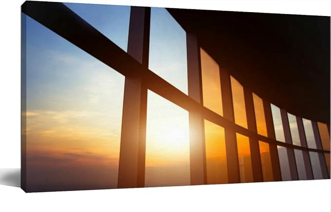 TIGTMULERLY Wall Art Frame Gallery Wall Decor Abstract business interior Modern Canvas Prints Artwork for Living Room Bedroom Office Kitchen 48x24Inch