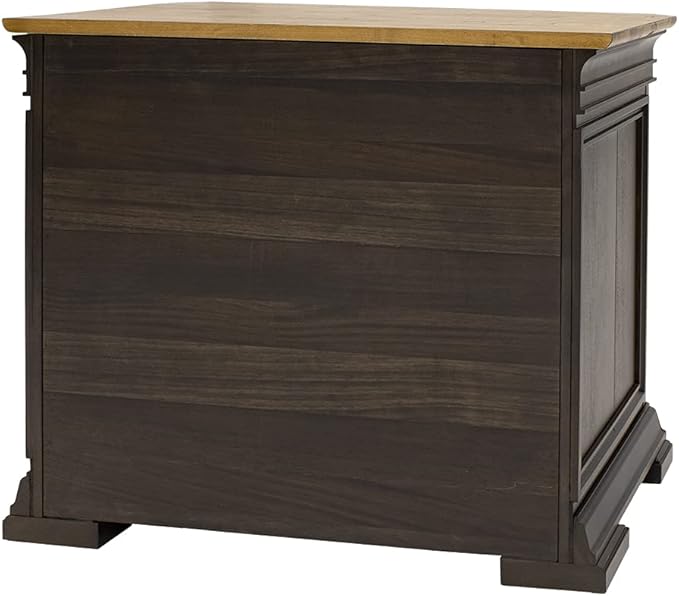 Martin Furniture IMSA450 Executive Lateral Locking Legal/Letter File Drawer, Fully Assembled, Brown