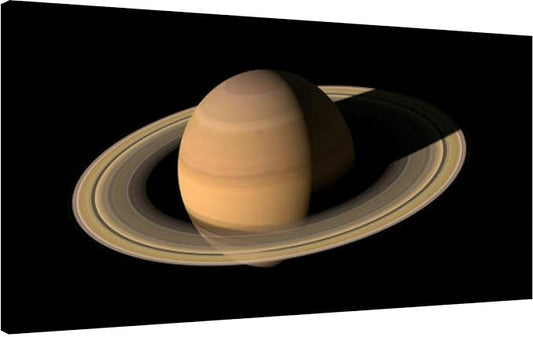 Canvas Wall Art for Living Room Bedroom Saturn planet Gas 3D Big planet ring Big Large Wall Art Decor Framed Painting Wall Pictures Prints Artwork Office