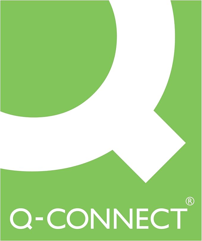Q-Connect A4 Document Folder Plastic Clear Popper KF01244Q - Pack of 12