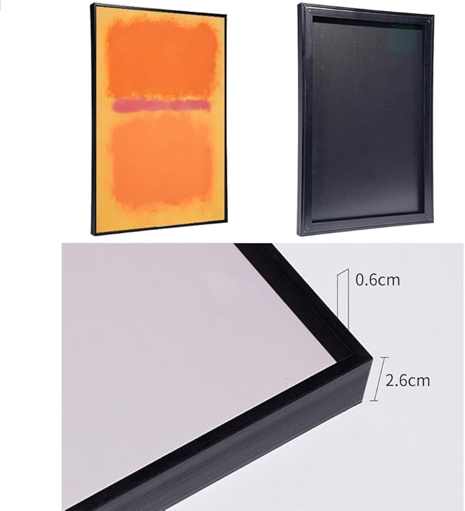 FCHUI Wall Art, Canvas Frame Simple Natura Abstract World Famous Painting Prints, Large Size Paintings Set of 3 Aesthetic Wall art decor for Living Room Bedroom Kitchen Office