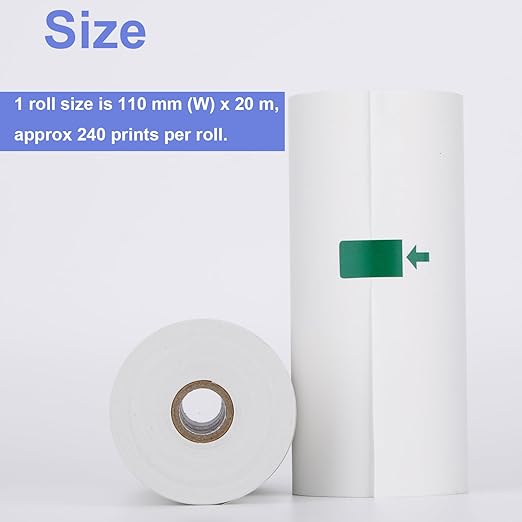 UPP-110HD High Density Ultrasound Paper, Replacement for Sony UPP-110HD, 110 mm x 20m Thermal Print Film/Media 5 Rolls