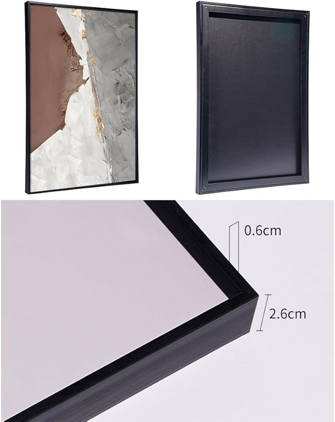 Wall Art Set of 3 Frames Canvas Wall art Decor Abstract Minimalism Natural Style Art Mural Posters & Prints, large Size Wall Art Aesthetics Living room Bedroom Kitchen Office (32 "X 24" X 3 pieces)
