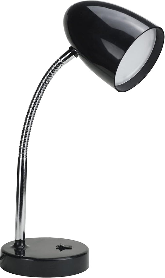 E ENERGETIC LIGHTING LED Desk Lamp, 3.5W 240LM 4000K Cool White Study Lamps for Bedroom and Office, Eye Protection, ETL Listed, Black Table lamp