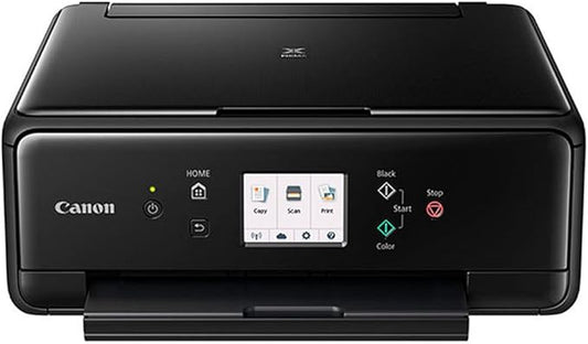 Canon Compact TS6020 Wireless Home Inkjet All-in-One Printer, Copier & Scanner, Mobile Printing, Auto Duplex and Business Card Printing, Black
