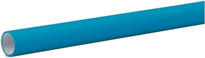 Fadeless Bulletin Board Paper, Fade-Resistant Paper for Classroom Decor, 48” x 12’, Brite Blue, 1 Roll