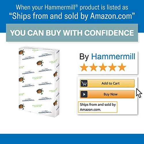 Hammermill Colored Paper, 20 lb Orchid Printer Paper, 8.5 x 14 - Made in the USA, Pastel Paper, 103788C - 10 Ream (5,000 Sheets)