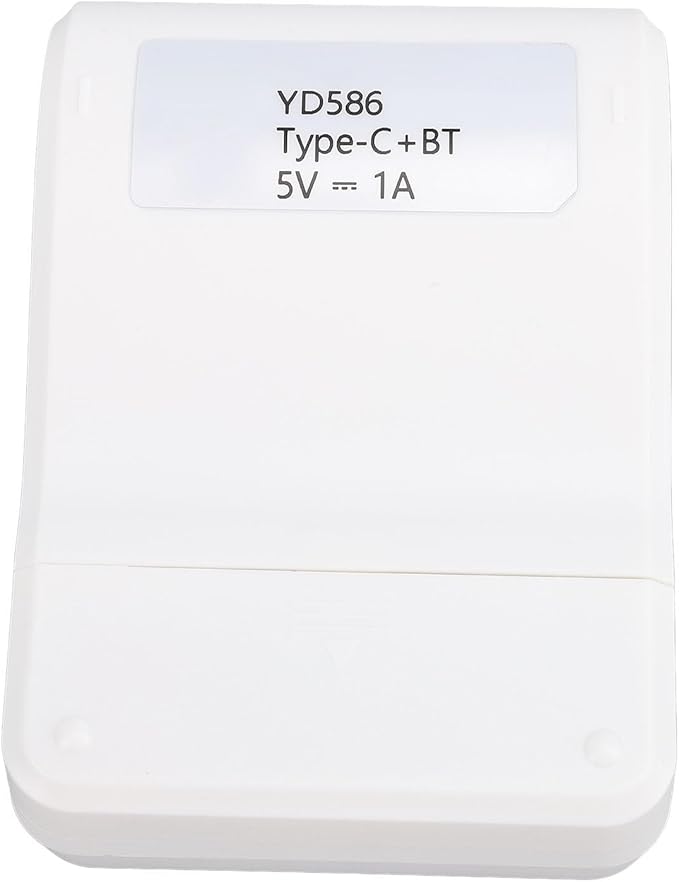 Bluetooth Thermal Receipt Printer, 58mm Thermal Shipping Label Printer, Portable Cordless Label Maker Machine for Office Retail Store Restaurant (Black White)