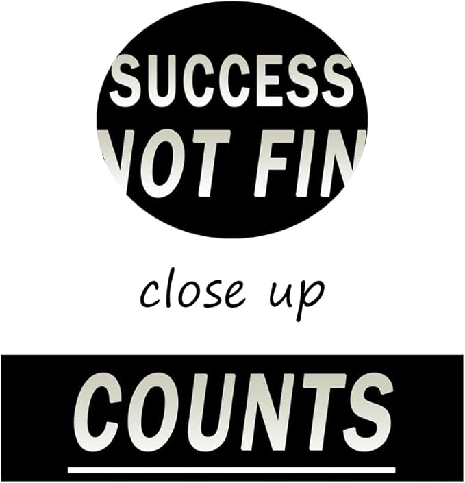 WYJDFART Never Give Up Motivational Wall Art Printed Modern Artwork To Continue That Counts Inspirational Quotes Canvas Poster for Living Room Hallway Office Home Framed Ready to Hang [30" W X 40" H]