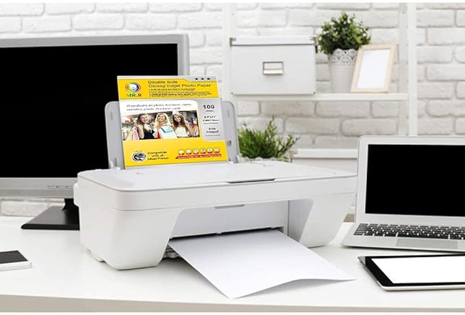 MR.R Double Side Glossy Inkjet Photo Paper,8.5"x11" (letter size) x100 Sheets,64lb-240gsm