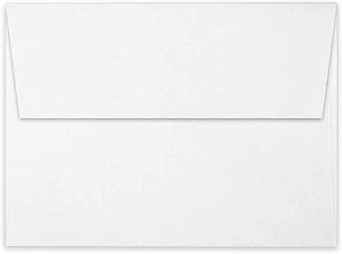 One Jade Lane 5"x7", Blank Cards and Envelopes, Blank White Invitation Cards with Envelopes All Occasions, Scored, Heavy Duty Quality Cardstock, Blank Greeting Christmas Cards Printable. (20 Pack)