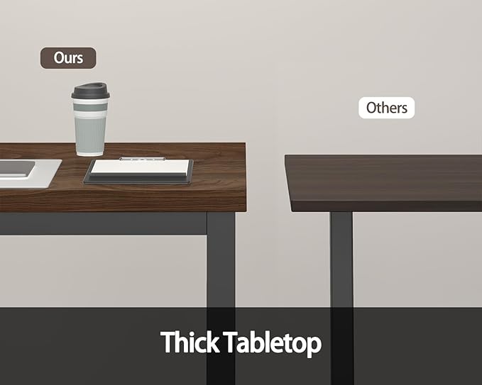 70.8 Inch Large Computer Desk, Modern Office Desk with Deep Desktop, Spacious Gaming Desk for 2 People, Study Writing Workstation for Home Office, Work from Home, Easy Assembly, Classic Oak