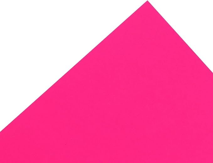 Cdstk Smooth 12x12 65lb 25pc Pk Fuchsia