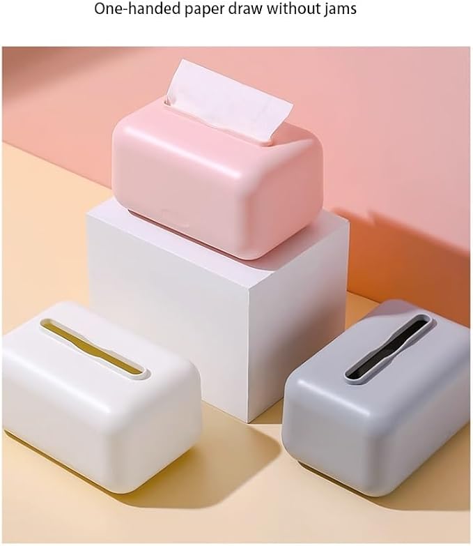 Stylish Tissue Box Sprung Tissue Box Creativity Tissue Box and Bathroom Facial Napkin Box for Bedroom or Office Desks and Tables Home Bar Modern Tissue Box (Color : Multi-coloredB) (Multi coloredb)