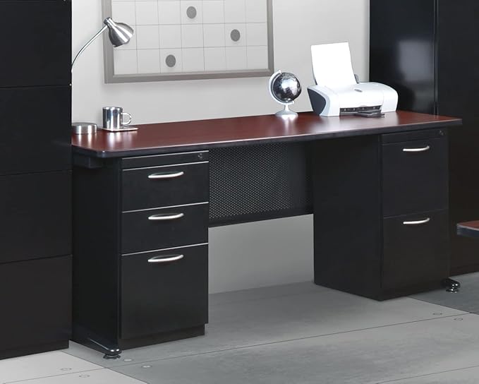 Regency Fusion Box Box File Pedestal- Black