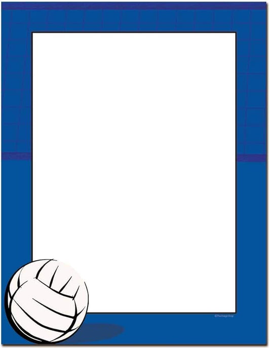 Volleyball Letterhead Laser & Inkjet Printer Paper (25 Pack)