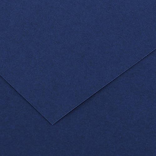 Canson Iris Vivaldi A4 185 GSM Smooth Colour Paper - Ultramarine (Pack of 50 Sheets)