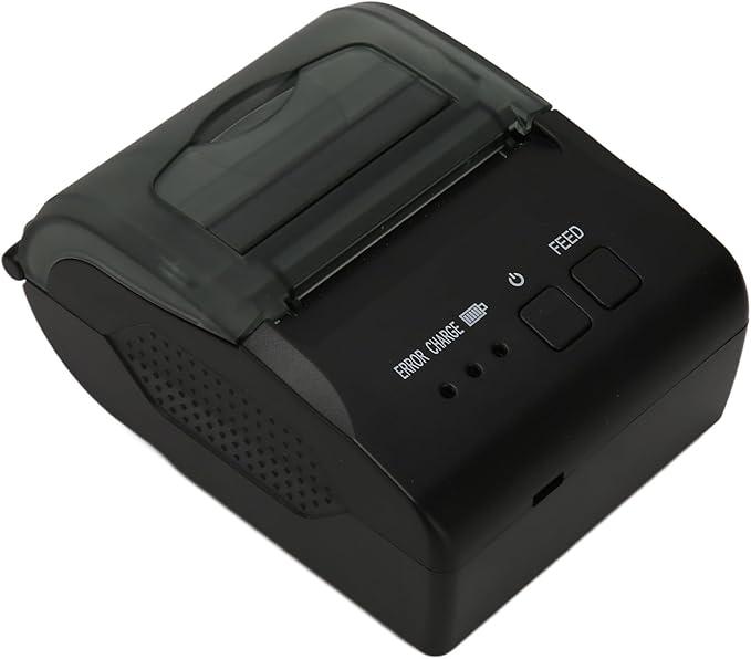 BAFOVY 58mm Thermal Printer BT4.0 with USB Interface, Suitable for Office Restaurant Logistics, Supports Printing Speed, 203DPI Accuracy, 100km TPH