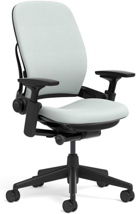 Steelcase Leap Office Chair, Black Frame and Buzz2 Alpine Fabric