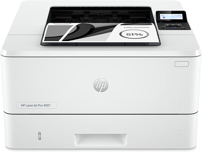 HP LaserJet Pro 4001dw Wireless Black & White Printer (Renewed)