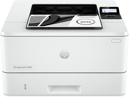 HP LaserJet Pro 4001dw Wireless Black & White Printer (Renewed)