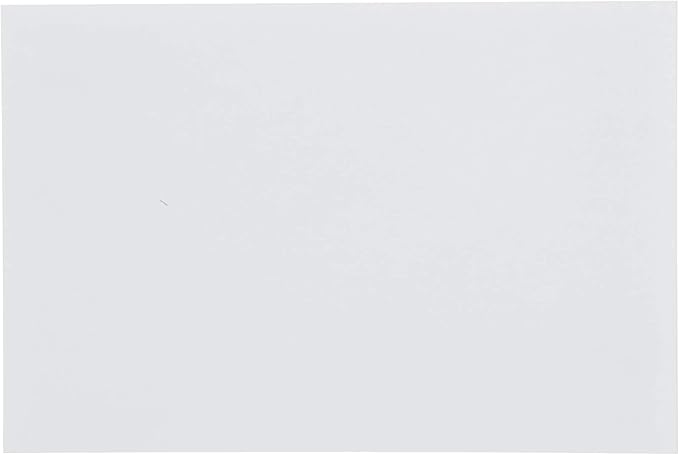 Amazon Basics Blank Index Cards for Studying and Note Taking, White, 4" x 6", 1000 Count (Pack of 2)