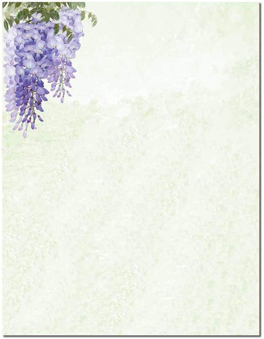 Wisteria Letterhead Laser & Inkjet Printer Paper (100 Pack)