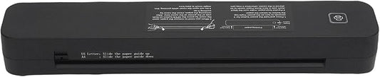 Hyuduo Portable Printer 203DPI Resolution Compact Design USB C Connection Support for iOS and OS X Large Capacity Battery for Home School Office