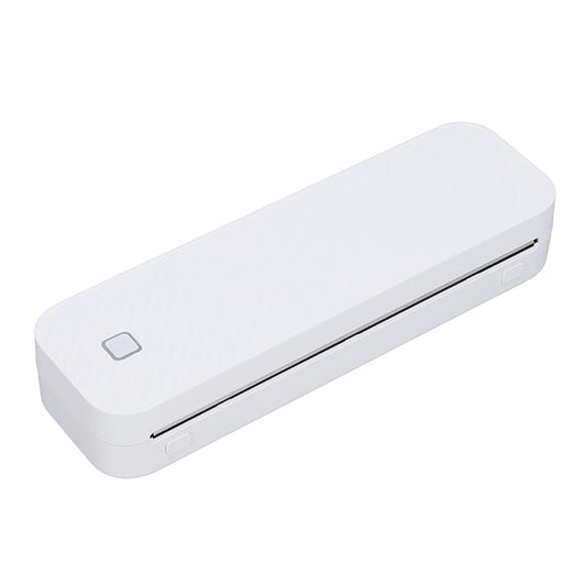 Mobile Office Printer,Portable Printer 203dpi A4 Small Thermal Printer with 1 Roll Thermal Paper Storage Bag for Travel Home