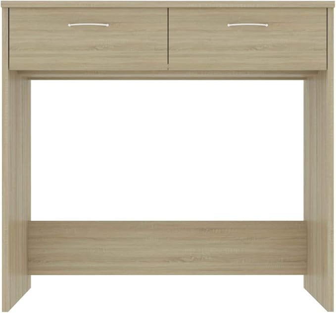 vidaXL , Sleek Home Desk, Simple Study Table for Work, Stylish Writing Space, Small Office Furniture