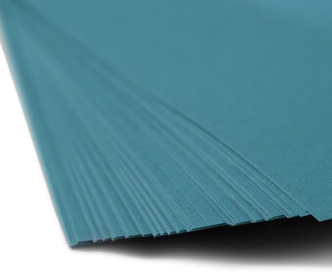 LUXPaper Custom Printed 8.5" x 11" Paper | Customizable Letterhead | Personalized Logo & Text | Letter Size | Bright Blue | 60lb. Text | 200 Qty