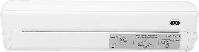 A4 Thermal Home Printer Portable 203dpi Inkless BT Compact Thermal Printer for Office Car 210 mm 218 mm