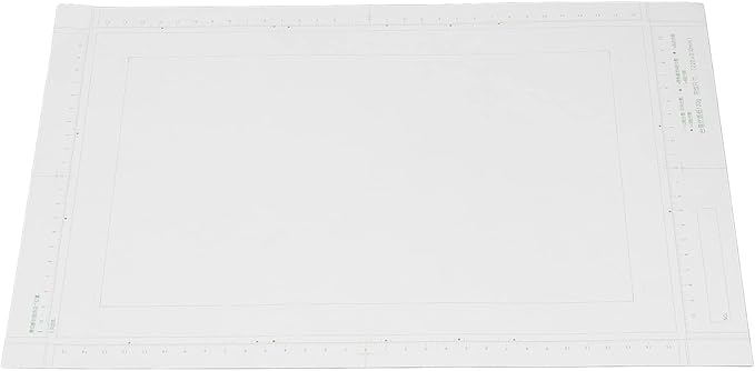 30 Sheets B4 Manga Paper 120g, Yellowing Glossy Comic Drawing Paper with Scale - Smooth Erasing, Copying Friendly, Portable for Artists and Travelers