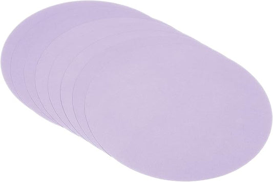 PATIKIL 5.9-inch Round Cardboard Paper, 20 Pcs 200GSM Blank Disc Circles Slices Cutouts Paper for Party Decorations DIY Craft Arts Drawing Painting Writing, Light Purple