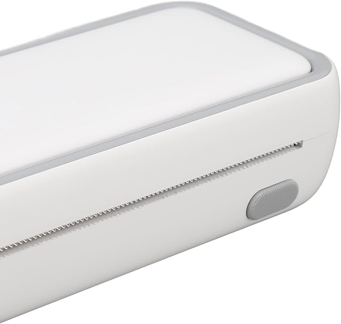 A4 Thermal Printer, Wireless Inkless Printing Machine with 203dpi Resolution, Compact Bluetooth Printer for Web Text Picture Printing with 5.2m Paper Roll for Office