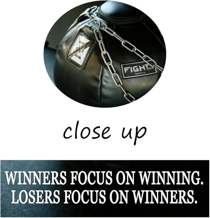WYJDFART Winners Focus on Winning Quote Inspirational Wall Art Success Motivational Mindset Poster for Gym Sports Club Office Bedroom Home Framed Ready to Hang [18" W X 24" H]
