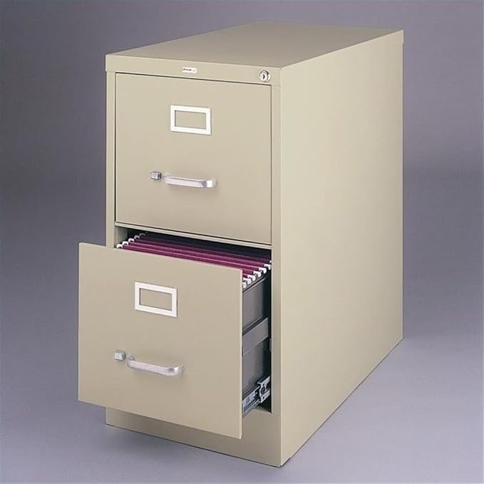 2 Drawer Commercial Letter Size File Cabinet Finish: Putty